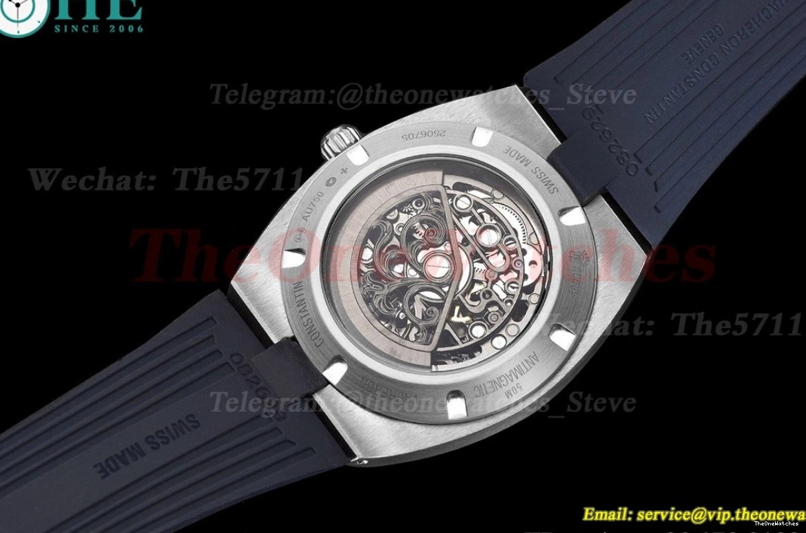 SS Overseas 6000V 41mm Skeleton Dial GDF RU A7500 0215